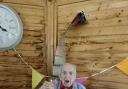 George Watkeys celebrated turning 100 on August 29 with cake and a tea party