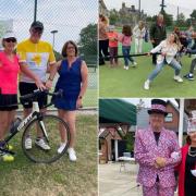 Fundraising at Penarth Lawn Tennis Club