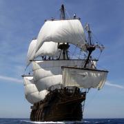 The stunning Galeón Andalucía will be on the channel in May