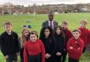 Vaughan Gething MS recently visited Fairfield School, Penarth