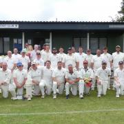 The Peter Colley Memorial Match players