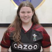 GREAT YEAR: Former Old Penarthians player Georgia Morgan has won Wales U18 honours this year