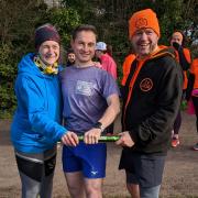 A baton is making its way round all the parkruns in Wales and it recently hit Penarth