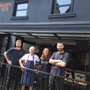 New Penarth wine bar Touring Club is open. Find out everything about it, here. Pictured: Kellen, Emma, Ben, and Chris