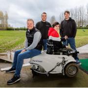 A golf club held a ground-breaking event