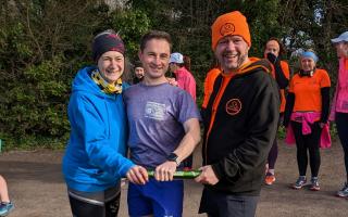 A baton is making its way round all the parkruns in Wales and it recently hit Penarth