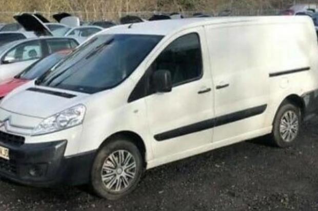 The van stolen from Cyw Hapus