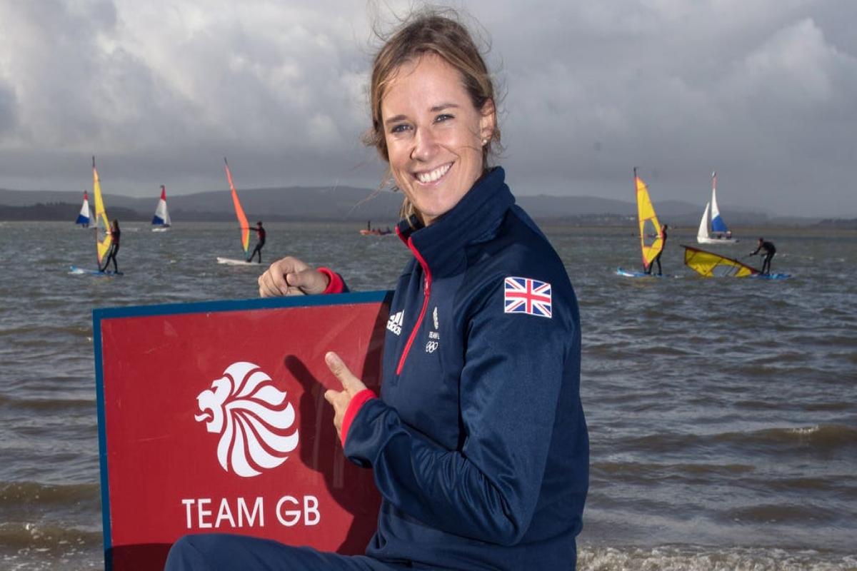 Team GB sailor Hannah Mills. Picture: PA