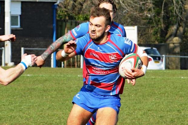 George Roberts crossed for two tries