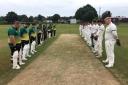 A minute's silence was observed to Maqsood Anwar before Sully Centurions Cricket Club’s First XI match against Ponthir Cricket Club