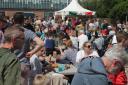 Crowds at Cowbridge Food and Drink Festival 2019