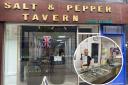 Salt and Pepper Tavern on Commercial Street has recently opened. Inset: Madalina and Florin Ivanus.