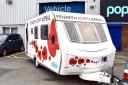 Penarth Poppy Appeal caravan