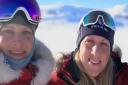 Georgina Gilbert (L) and Rebecca Rowe to trek Antarctica in 45 days in November