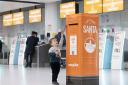 EasyJet is installing special post boxes at airports across the UK to fly children’s Christmas letters to Santa (TaylorHerringPR/PA)