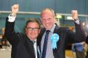 Robert Buckland and Justin Tomlinson hope the're celebrating as they did in 2015 at the next