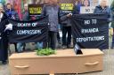 Protest against deportation to Rwanda Act
