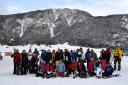 16 pupils from Ysgol y Deri enjoyed the ski trip to Bramans in the French Alps