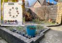 How the Penarth Library garden looks now and the plans for the improvements