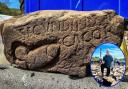 SHOCKED: Dylan Herbert, a retired Biochemist, found a shocking message on stone at Vindolanda