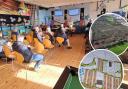 A businessman hosted a public meeting over is holiday camp ambitions