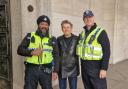 Willem Dafoe was in Cardiff recently