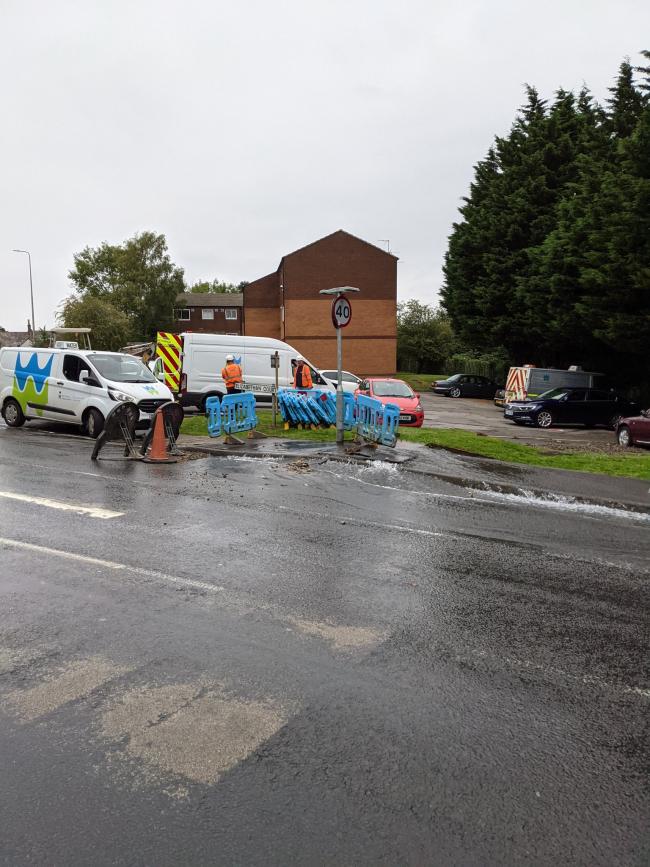 Penarth burst water pipe leaves some residents without water