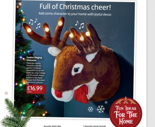 Penarth Times: This Christmas character will make the perfect decoration. (Aldi)