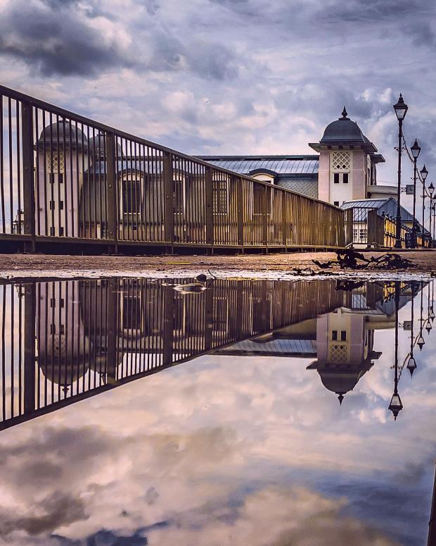 Penarth Times: Penarth pier pavilion (Picture: Vale of Glamorgan Camera Club Sameer Gangoli)