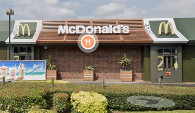 McDonald’s in Barry. Picture: Google