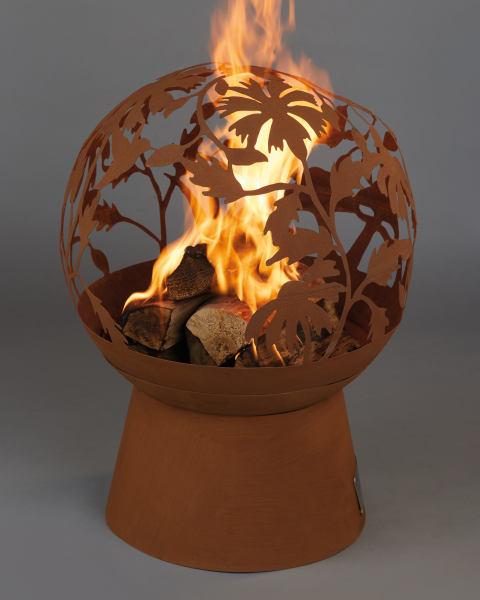 Penarth Times: Gardenline Oxidised Fire Globe (Aldi)