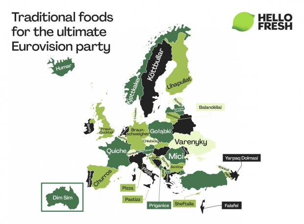 Penarth Times: Traditional European foods by country from HelloFresh. Credit: HelloFresh