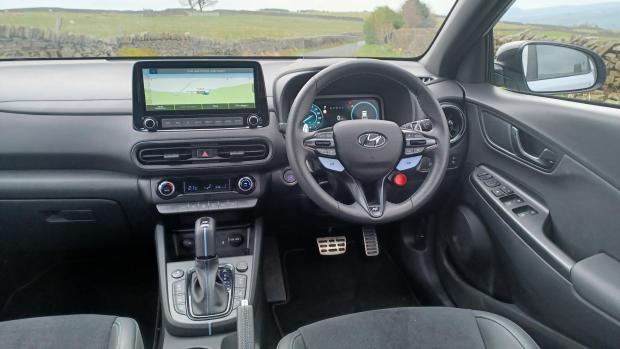 Penarth Times: The Kona N's sporty interior is also appealing 