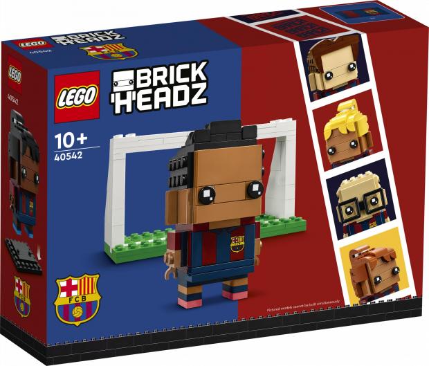 Penarth Times: LEGO® BrickHeadz™ FC Barcelona Go Brick Me. Credit: LEGO