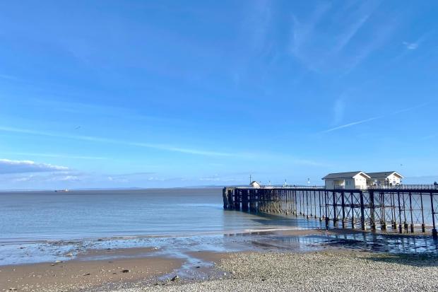 The Vale of Glamorgan Council has erroneously advised people not to swim near Penarth Pier. Picture: Olivia Curtis