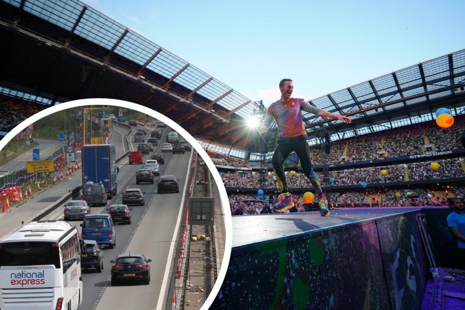 Cardiff road closures for Coldplay's Principality Stadium shows