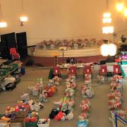 Food parcels at the Vale Foodbank