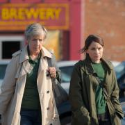 Julie Hesmondhalgh (left) and Laura Fraser in the new BBC One drama The Pact, which was filmed in Wales. Picture: PA Photo/BBC/Little Door (The Pact)/Warren Orchard.