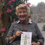Eugene Barter from Penarth with her latest book
