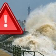 The Met Office has upgraded its weather warning for Friday morning from an amber warning to a red warning. (PA)