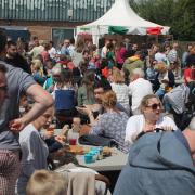 Crowds at Cowbridge Food and Drink Festival 2019