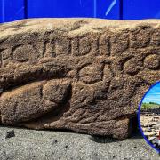 SHOCKED: Dylan Herbert, a retired Biochemist, found a shocking message on stone at Vindolanda