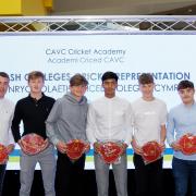 Six players from the cricket academy earned caps for Wales