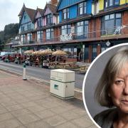 Cllr Lis Burnett outlined plans to consult residents and businesses on the future of the Esplanade