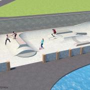 New plans for a skatepark in Cold Knap have been drawn up