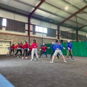 CHAMPS: Girl guides fencing