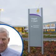 Cllr Anthony Ernest has questioned plans for an expansion to Ysgol Y Deri