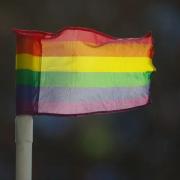 PA file photo of a rainbow flag.