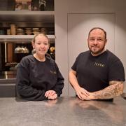James and Georgia Sommerin were delighted to be part of the Michelin family again
