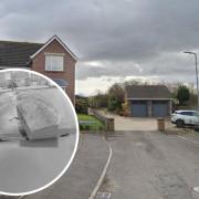 A Barry couple have revealed the abuse they suffered having a public footpath on their driveway